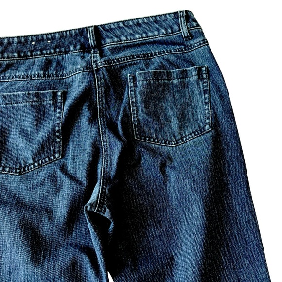 J. McLaughlin Dark Wash Mid Rise Stretch Skinny Jeans - Picture 11 of 14